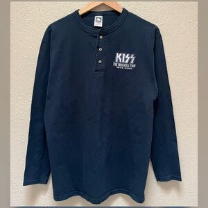 Kiss 1975-2000 Farewell Tour Long-sleeve T-Shirt Men’s Size Large